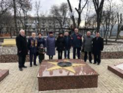 Члены Ставропольского отделения РВИО отмечают 77-ю годовщину освобождения края от гитлеровских оккупантов Члены Ставропольского отделения РВИО отмечают 77-ю годовщину освобождения края от гитлеровских оккупантов